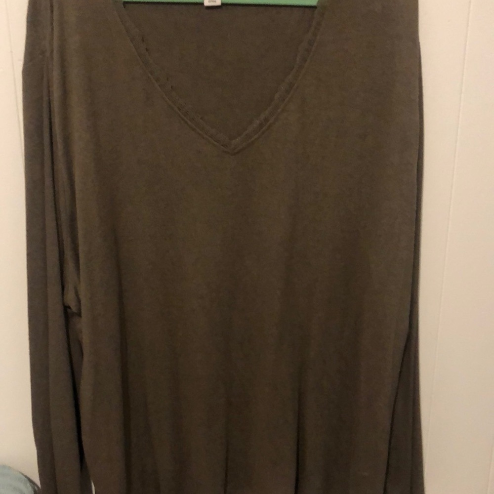 Brown sweater